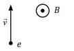 Определите направление силы лоренца действующую на протон